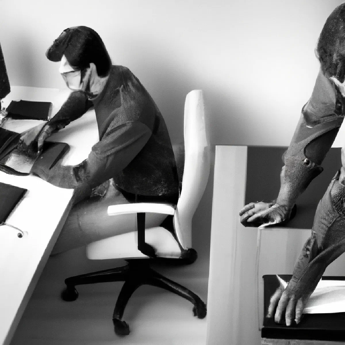 Tech companies battle over remote work